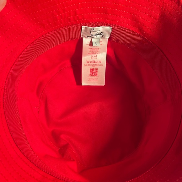 Christian Louboutin Pink Spiked bucket hat(nwt) - Picture 5 of 7